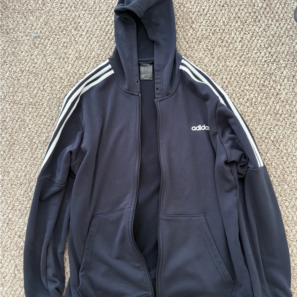 Adidas Charcoal Gray Jacket
